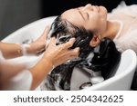 Hair salon, shampoo, head massage, head spa