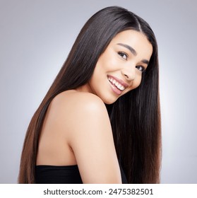 Retrato cabello  sonrisa