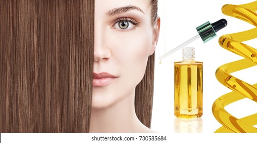 Hair Treatment By Oil Therapy In Spiral.