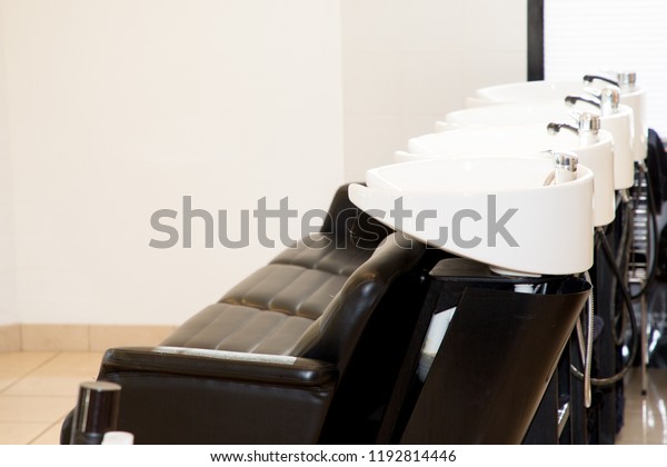 Hair Wash Chairs Suppliers Basin Salon Stock Photo Edit Now