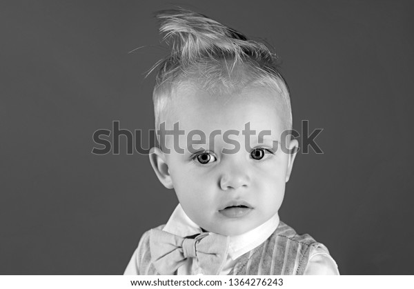 Haircare Products Little Child Messy Top Stock Photo Edit