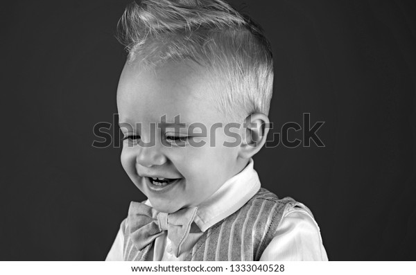 Haircut That Easy Manage Boy Child Stock Photo Edit Now