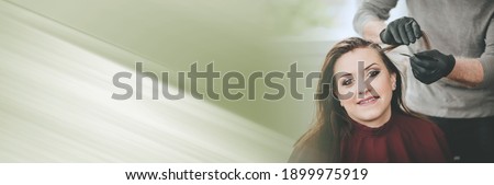 Similar – Image, Stock Photo A woman opens the yellow garbage can