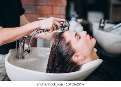 Hair Wash Relaxing Images Stock Photos Vectors Shutterstock