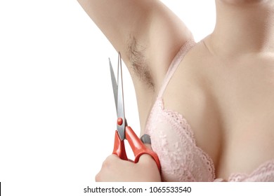 Skinny Girl With Hairy Armpits