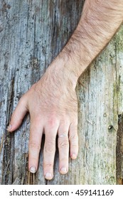 Hairy Hand Of White Man