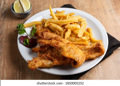 
Hake Filet With French Fries