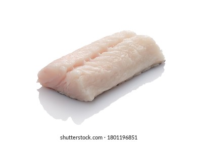 Hake fish fillet white isolated - Shutterstock ID 1801196851