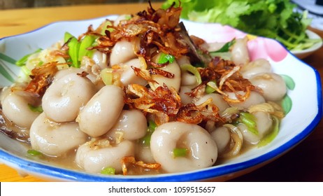 Hakka Abacus Seeds (shuan Pan Zi) - A China Traditional Dish, Chinese Gnocchi Made In Yam (rooted Vegetable), Signifies Prosperity And Abundance, A Popular Dish In Lunar New Year