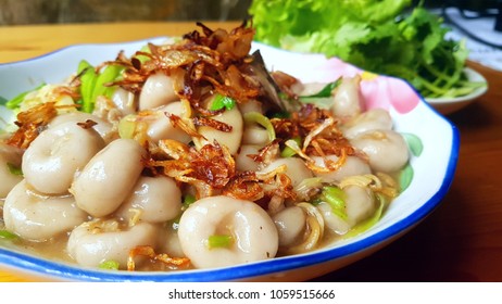 Hakka Abacus Seeds (shuan Pan Zi) - A China Traditional Dish, Chinese Gnocchi Made In Yam (rooted Vegetable), Signifies Prosperity And Abundance, A Popular Dish In Lunar New Year