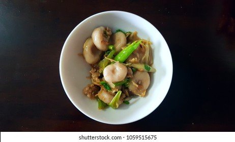 Hakka Abacus Seeds (shuan Pan Zi) - A China Traditional Dish, Chinese Gnocchi Made In Yam (rooted Vegetable), Signifies Prosperity And Abundance, A Popular Dish In Lunar New Year