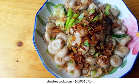 Hakka Abacus Seeds (shuan Pan Zi) - A China Traditional Dish, Chinese Gnocchi Made In Yam (rooted Vegetable), Signifies Prosperity And Abundance, A Popular Dish In Lunar New Year