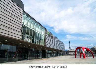 HAKODATE, 3 Oct 2018: Hakodate Station Where Is A Railway Station In Hakodate That Operated By The Hokkaido Railway Company.