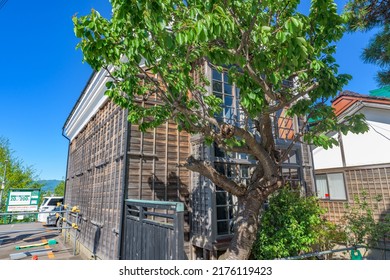 HAKODATE, JAPAN - MAY 29, 2022: View Of The Former Soma Residence, A Important Cultural Properties Of Japan, In Hakodate City, Hokkaido, Japan.