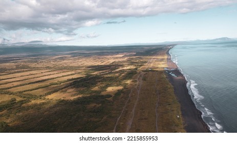 Halaktyrsky Beach In Autumn Kamchatka