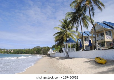 Halcyon Beach In St Lucia