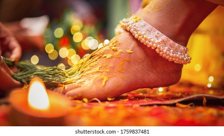 Haldi Celebration In Indian Wedding