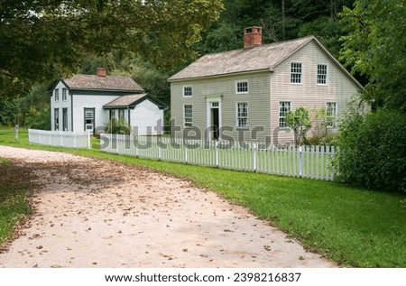 The Hale Farm Village at Cuyahoga Valley National Park in Ohio