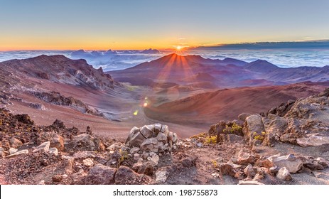 Haleakala Sunrise, Maui, Hawaii