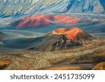 Haleakala Volcano in Maui, Hawaii - Cinder Cones In Crater