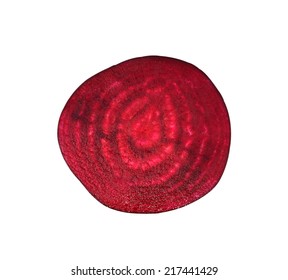 Half of beetroot isolated on white background - Powered by Shutterstock