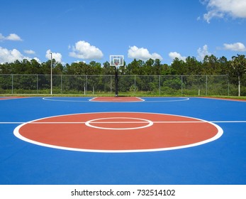 Half Court!  Photo Taken In Wesley Chapel, Florida.