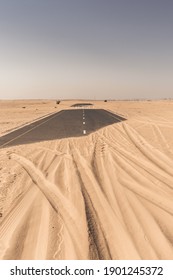 Half Desert Road In Dubai