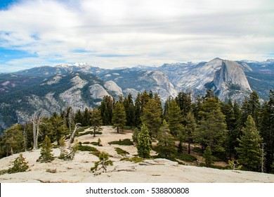 Half Dome is a granite dome at the eastern end of Yosemite Valley in Yosemite National Park, California.