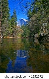 Half Dome Reflection