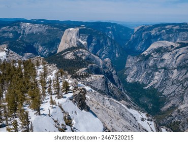 Half Dome view from Clouds Rest 