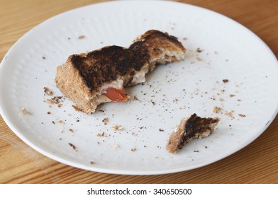 Half Eaten Sandwich