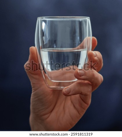 Half empty glass or half full glass
