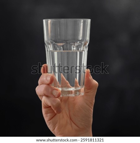 Half empty glass or half full glass
