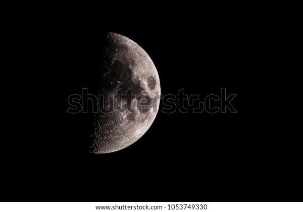 Half Moon. Attractive photo of\
background sky with a beautiful half moon hidden in the sky\
