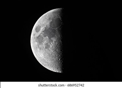 Half Moon background / Half Moon refers to the two lunar phases commonly known as first quarter and last quarter.