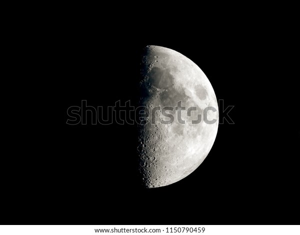 Half moon
background / Half Moon refers to the two lunar phases commonly
known as first quarter and last
quarter