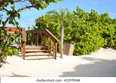 Half Moon Cay Beach Stairs