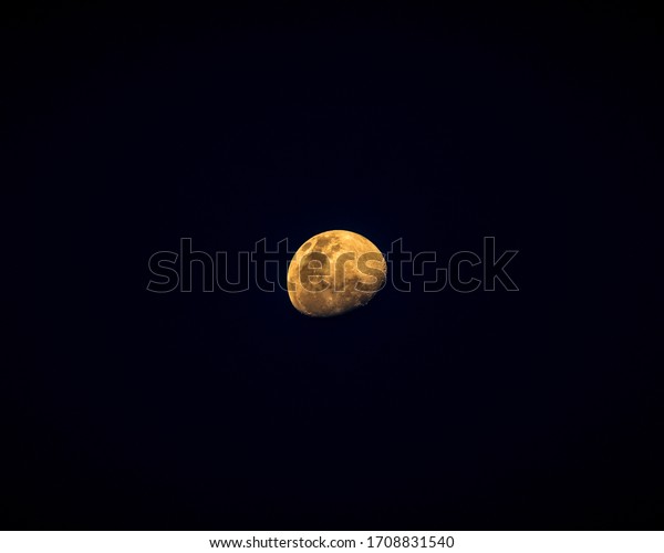 Half moon seen from\
Earth (Kerala India)