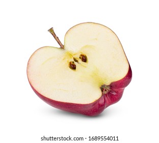 Cut Apple Isolated High Res Stock Images Shutterstock