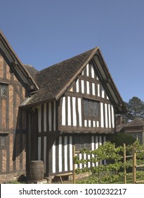 half tmbered houses warwickshire england uk