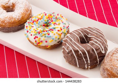 Halfdonut Halfcroissant Pastries Assortment Stock Photo 144438283 ...