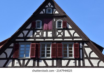 Half-timbered House In The Old Town Of Tübingen