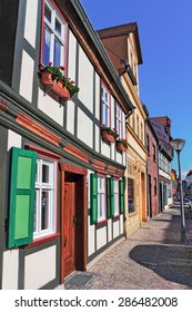 Half-timbered in Stendal