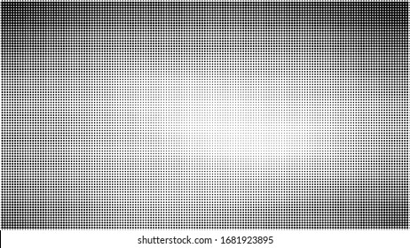 Halftone dotted background. Halftone effect pattern. Circle dots isolated on the white background.	