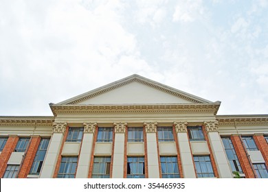 Hall Building In College