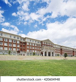 Hall Building In College