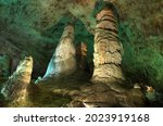 The Hall of Giants Carlsbad Caverns