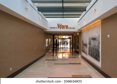 Hall Of Vdara Hotel And SPA, Las Vegas, Nevada,US, 29.07.2017.