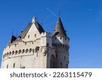 Halle Gate (Porte de Halle) a former medieval city gate and the last vestige of the second walls of Brussels, Belgium