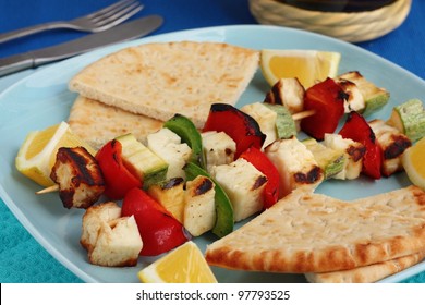 Halloumi Cheese Souvlaki